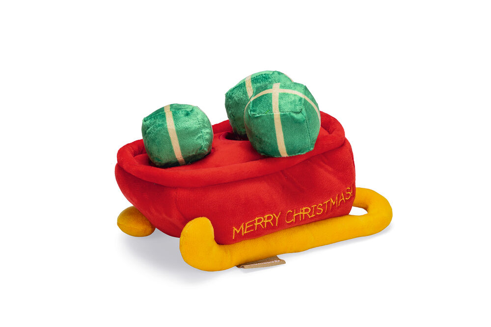 Beeztees Kerstslee Hide and Seek - Denkspel - Puzzel - Hondenspeelgoed Beeztees Kerstslee Hide and Seek - Denkspel - Puzzel - Hondenspeelgoed