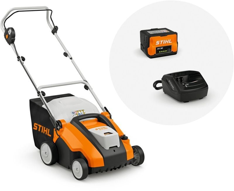 STIHL RLA 240 Set - Verticuteermachine (incl. acu en lader)