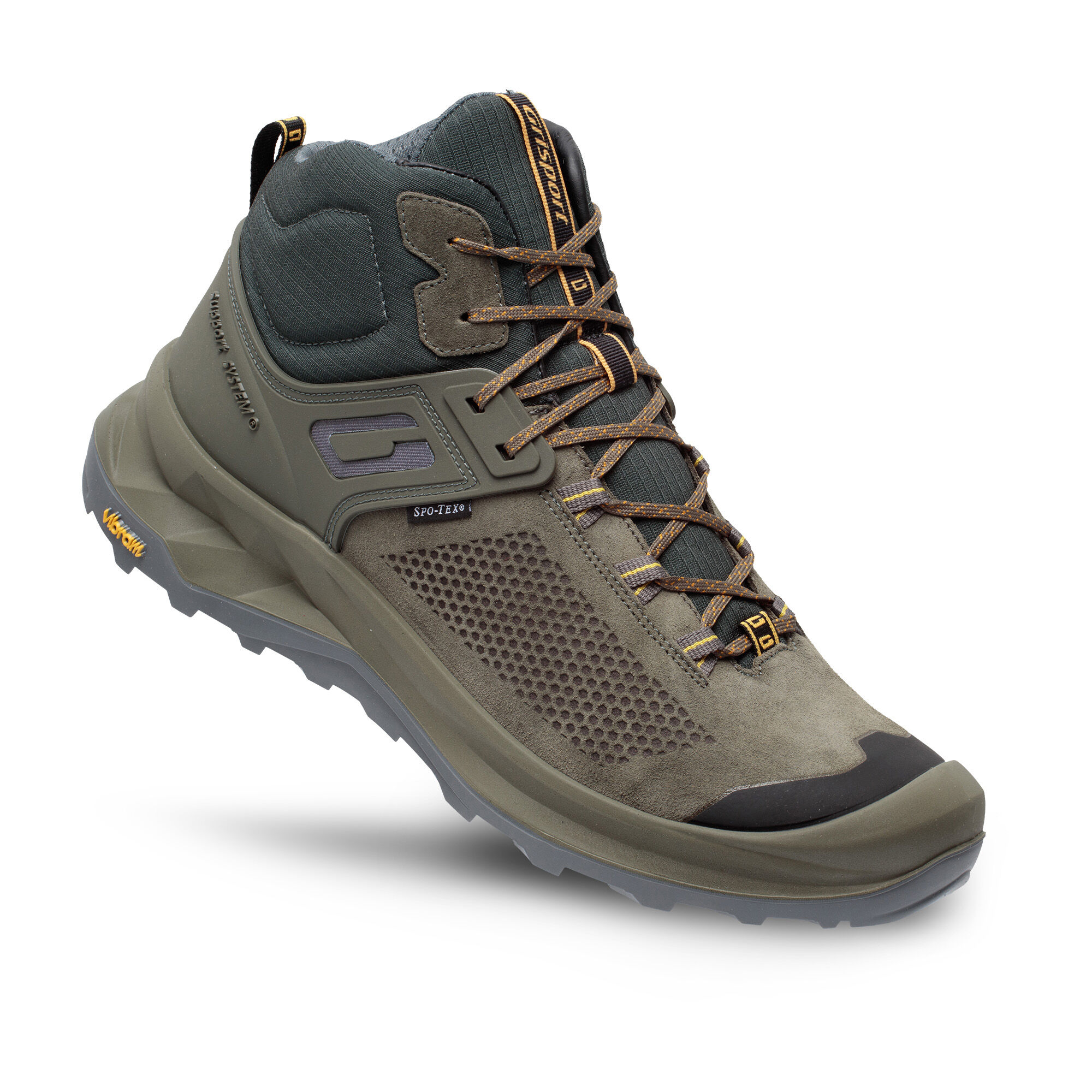 Grisport Discovery mid - Wandelschoenen - Groen - 37
