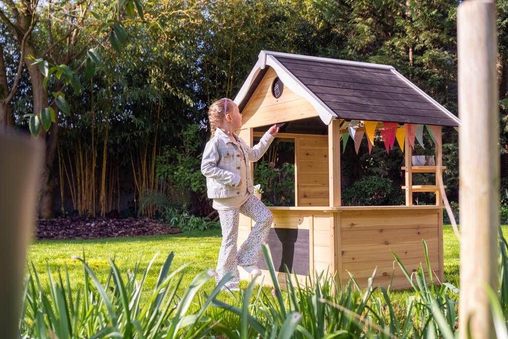 Exit Hika - Speelhuisje - Naturel - Cederhout