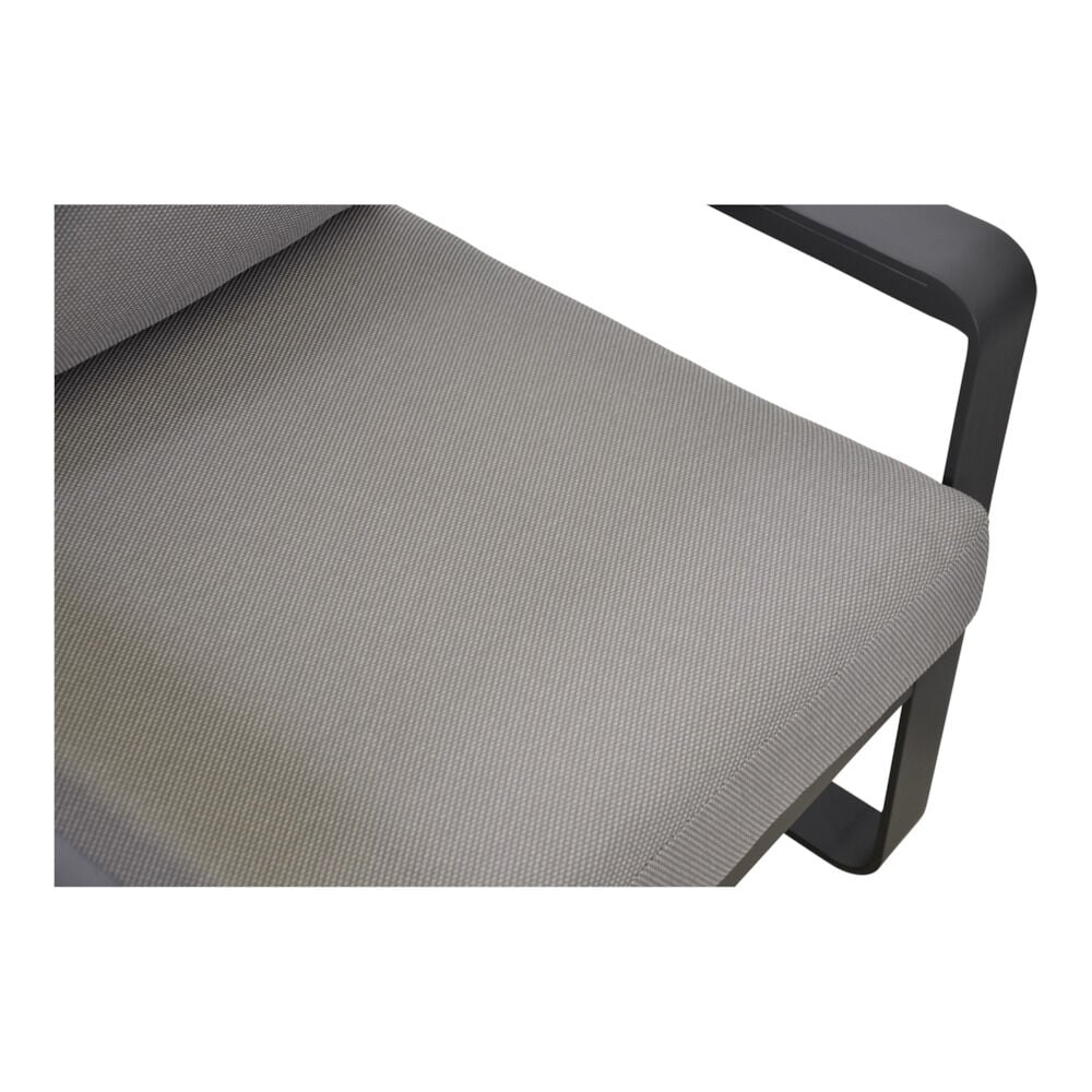 Lesli Living Belezza - Loungeset - Antraciet - 1x194x1 cm