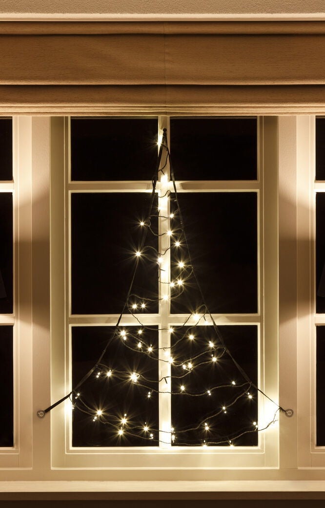 Fairybell 1,25 meter - Raamkerstboom - 60 - Warm wit - 125 cm