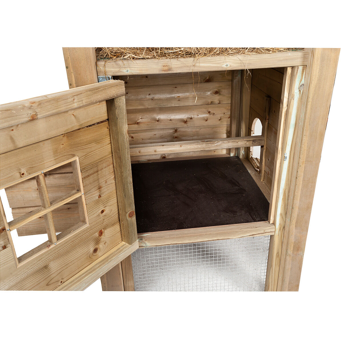 Glorenza Hooiberg Lyn - Kippenhok - Naturel - Links