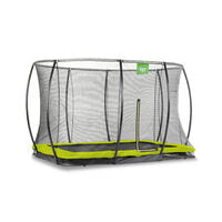 Exit Silhouette - Inground trampoline - Groen - 244x366 cm