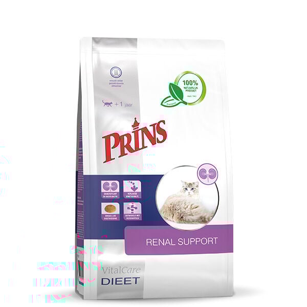 Prins Dieet VitalCare Renal Support - Kattenvoer veterinair - 5 Kilogram - gevogelte