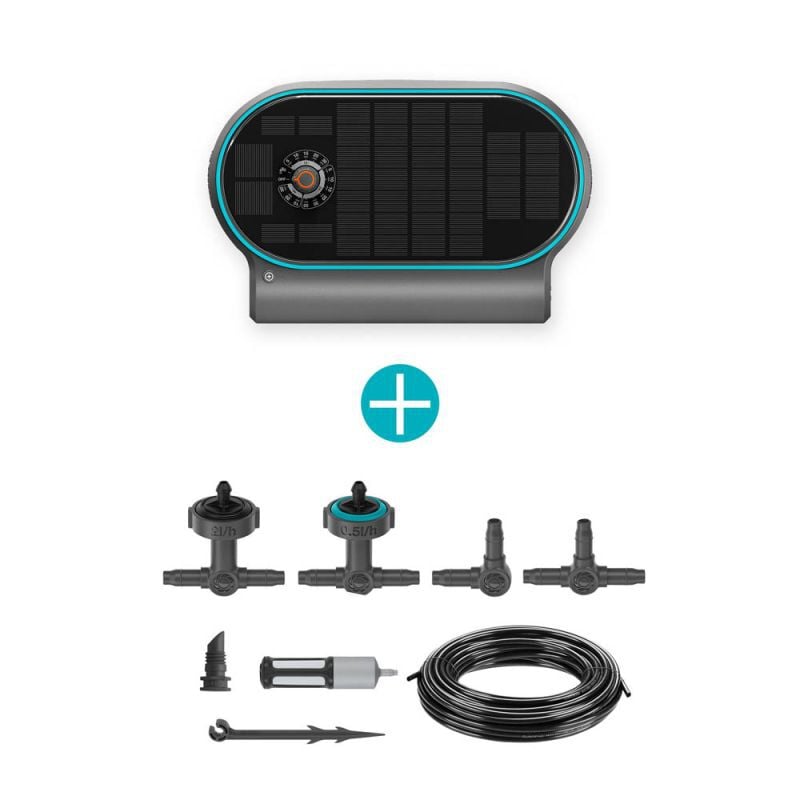 Gardena AquaBloom Set L - Bewateringsset op zonne-energie
