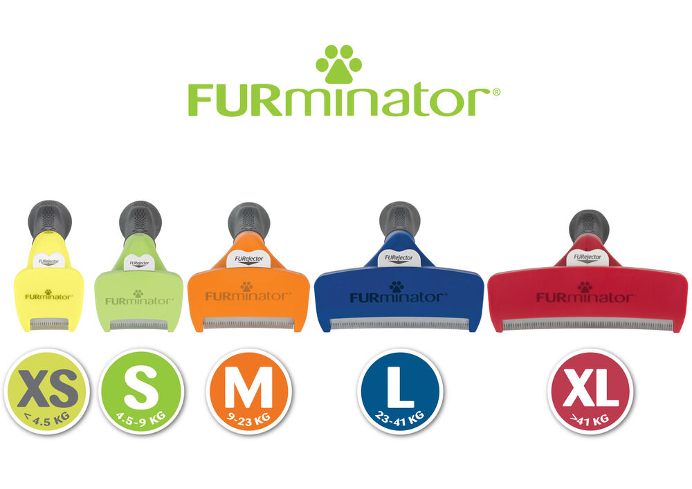 FURminator Hond Lang Haar - Borstel - Groen Zwart - S