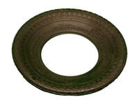 FORT - Buitenband 4ply Kruiwagen - Zwart