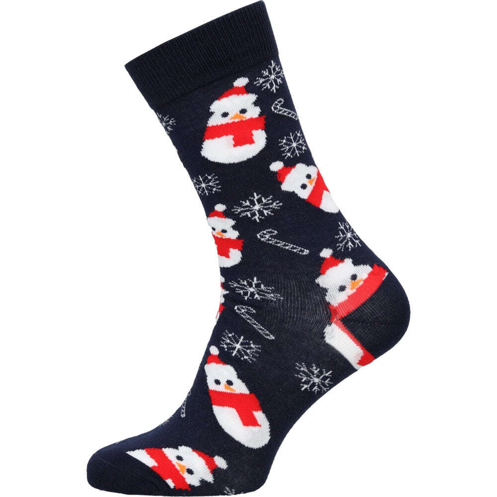 Welkoop Fun Kerst Sneeuw - Sokken - Blauw - 43-46