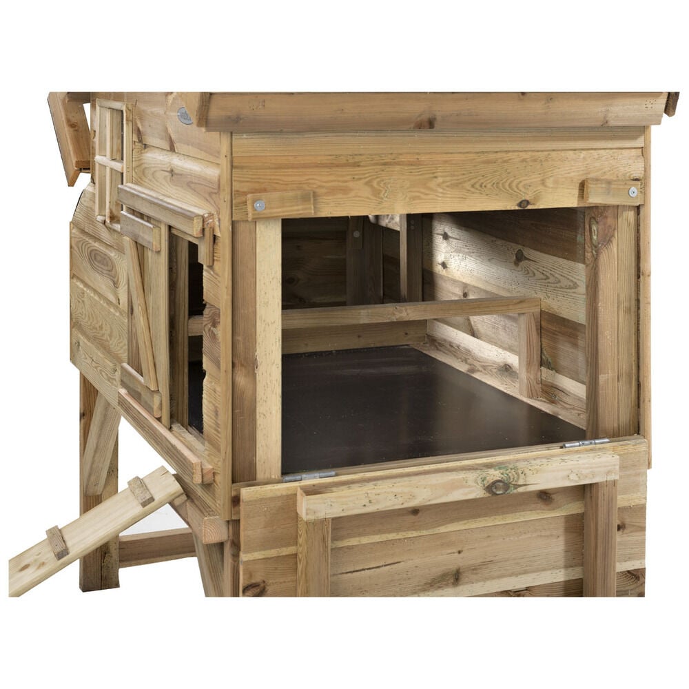 Voldux Jasper - Kippenhok - Naturel - Links - L