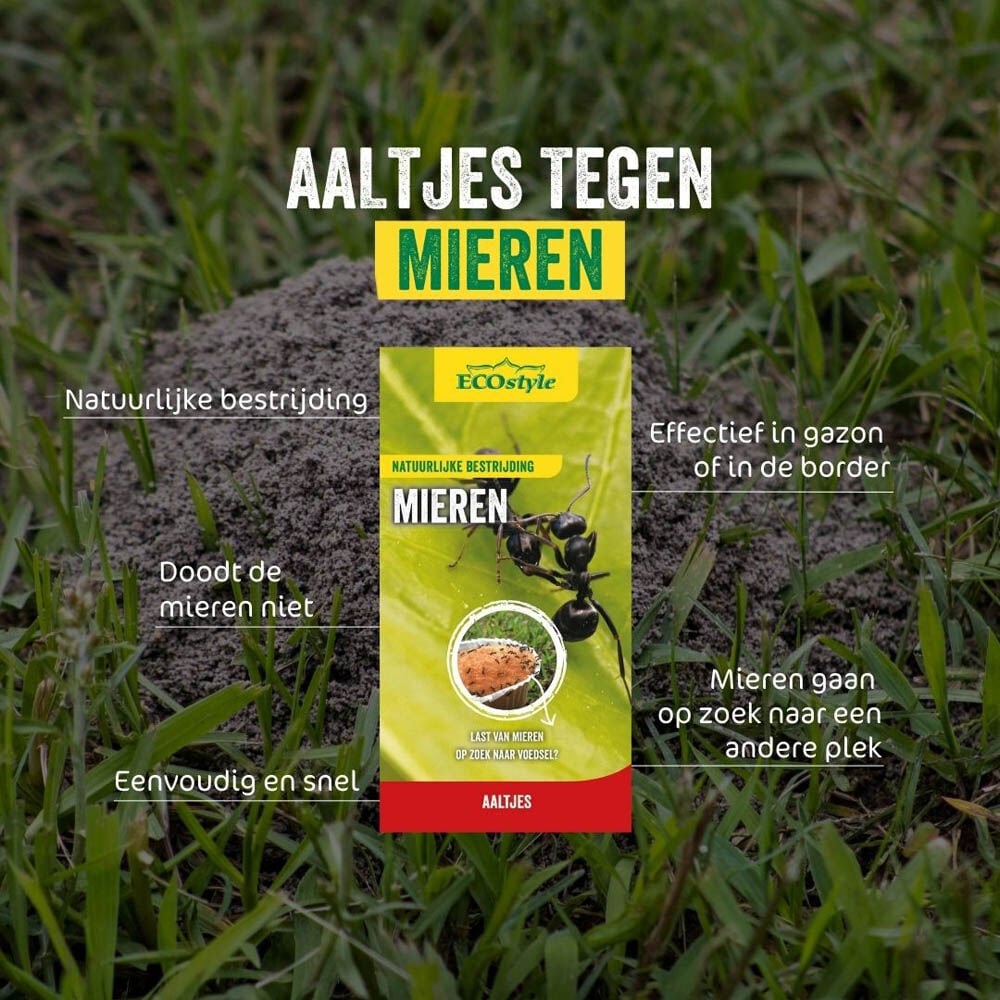 ECOstyle Aaltjes - tegen mieren - 100 m2 - Aaltjes