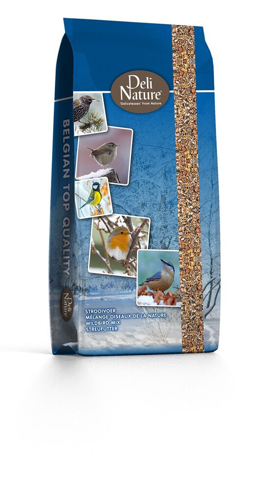 Deli Nature strooivoer year mix - Tuinvogelvoer