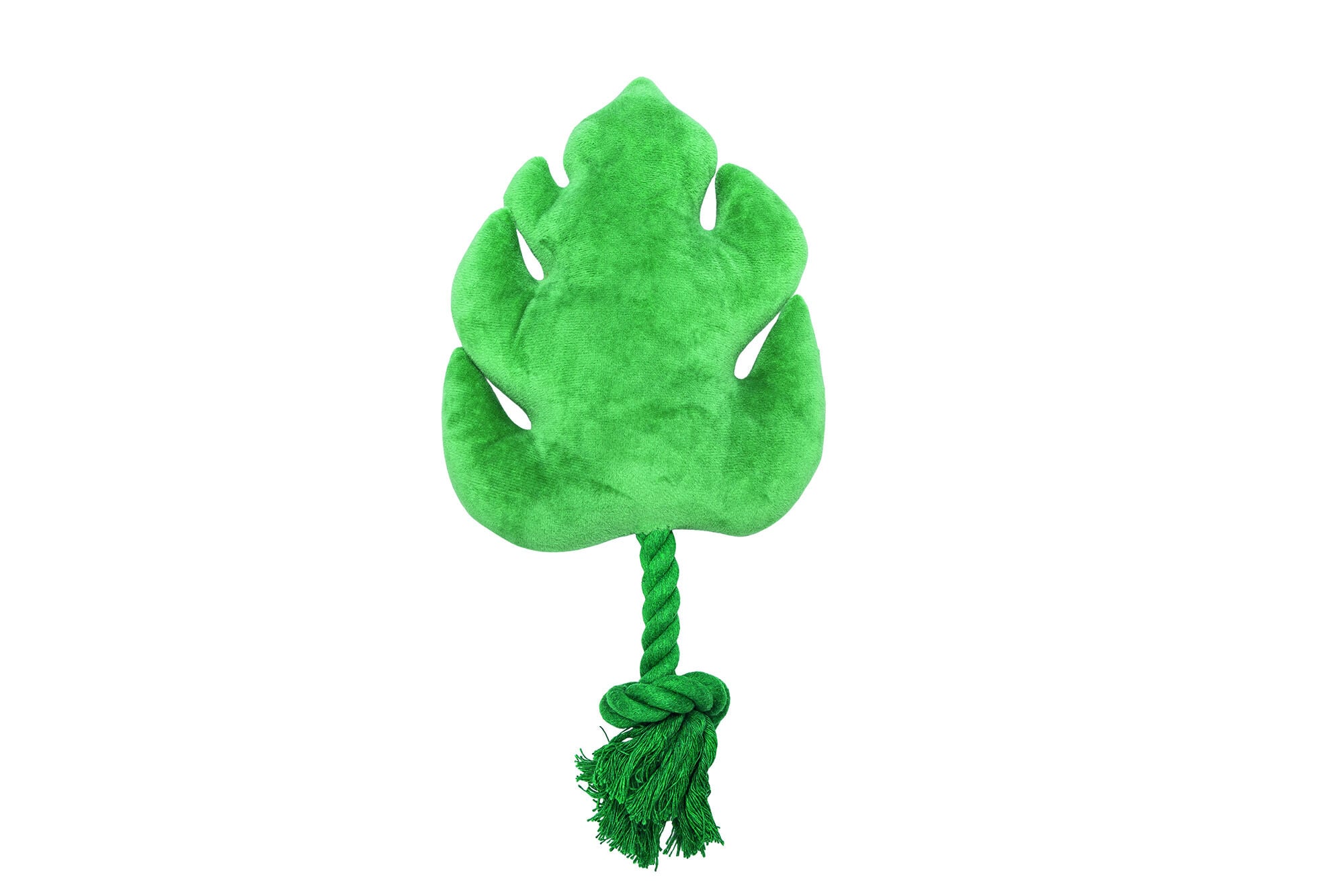 Beeztees Jungle Blad - Pluche Knuffel - Flostouw - Hondenspeelgoed
