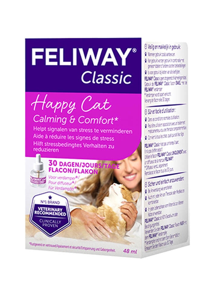 Feliway Classic navulling Tripack - Anti Stress