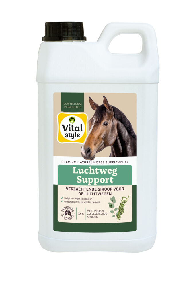 Vitalstyle Luchtwegsupport - Supplement - 2.5 Liter - Zak Vitalstyle Luchtwegsupport - Supplement - 2.5 Liter - Zak
