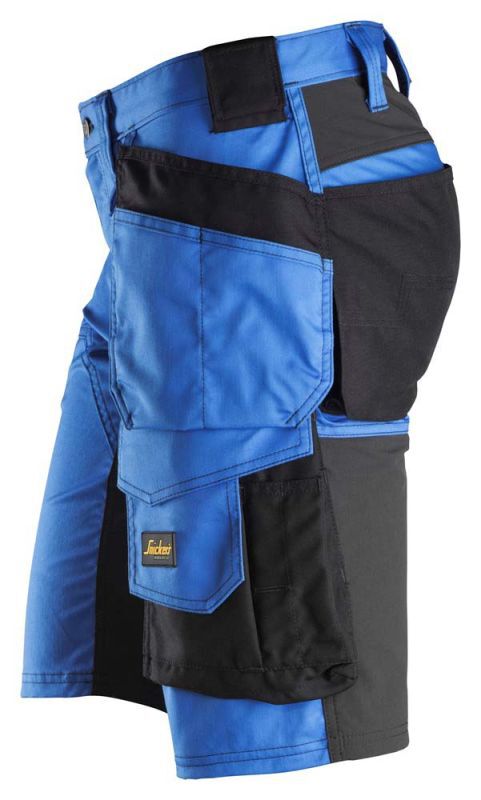 Snickers AllroundWork 6141 Stretch - Korte werkbroek - Blauw - 50