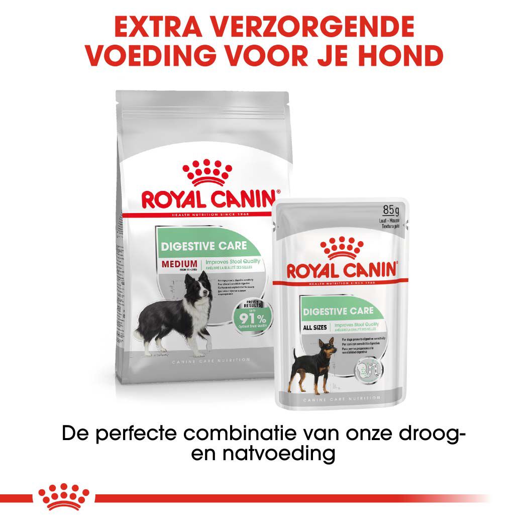 ROYAL CANIN Medium Digestive Care - Hondenvoer - 3 Kilogram - gevogelte