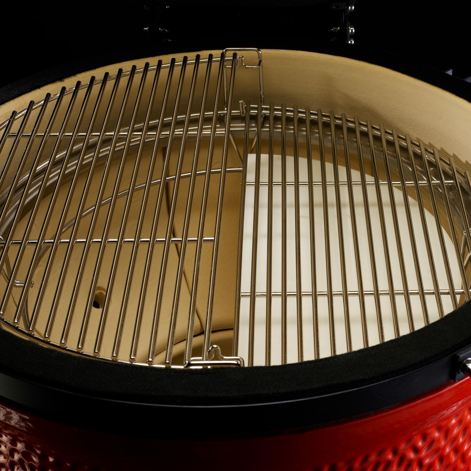 Kamado Joe Classic I - Houtskoolbarbecue - Kamado - Rood