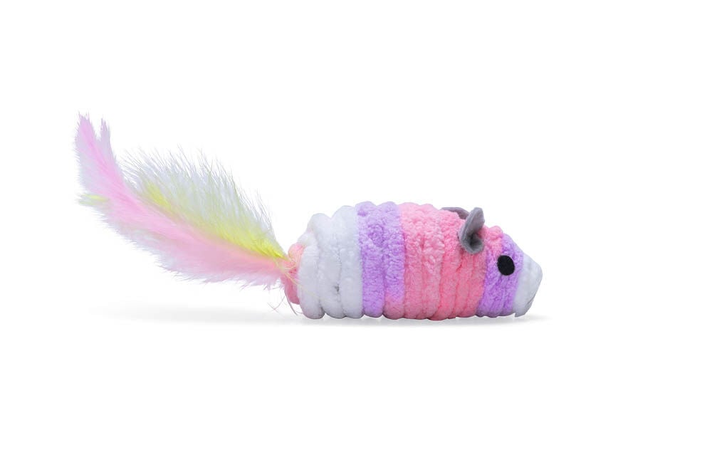 Beeztees Kitten Chen - Kattenspeeltje - Roze