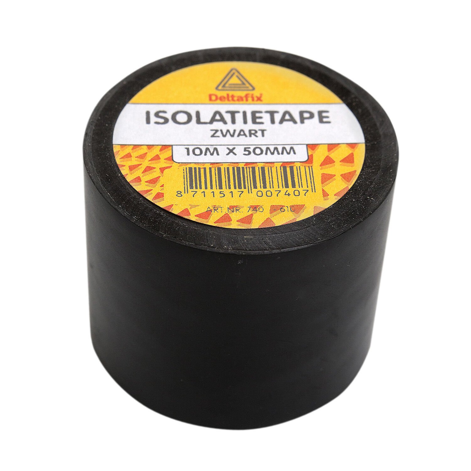 Deltafix Isolatieband 50mm 10m - Tape - 6x6x5.2 cm - Zwart - 10 cm Deltafix Isolatieband 50mm 10m - Tape - 6x6x5.2 cm - Zwart - 10 cm
