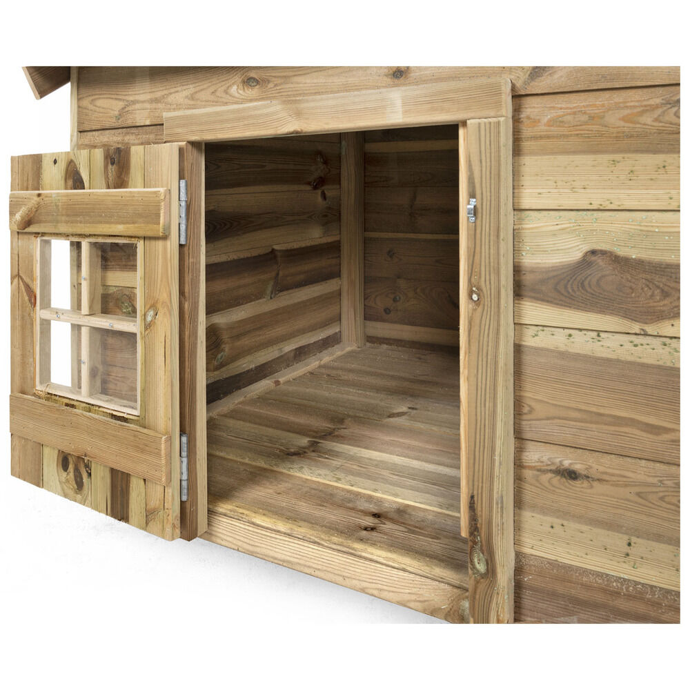 Voldux Naud - Hondenhok - Naturel - 110x107x201 cm