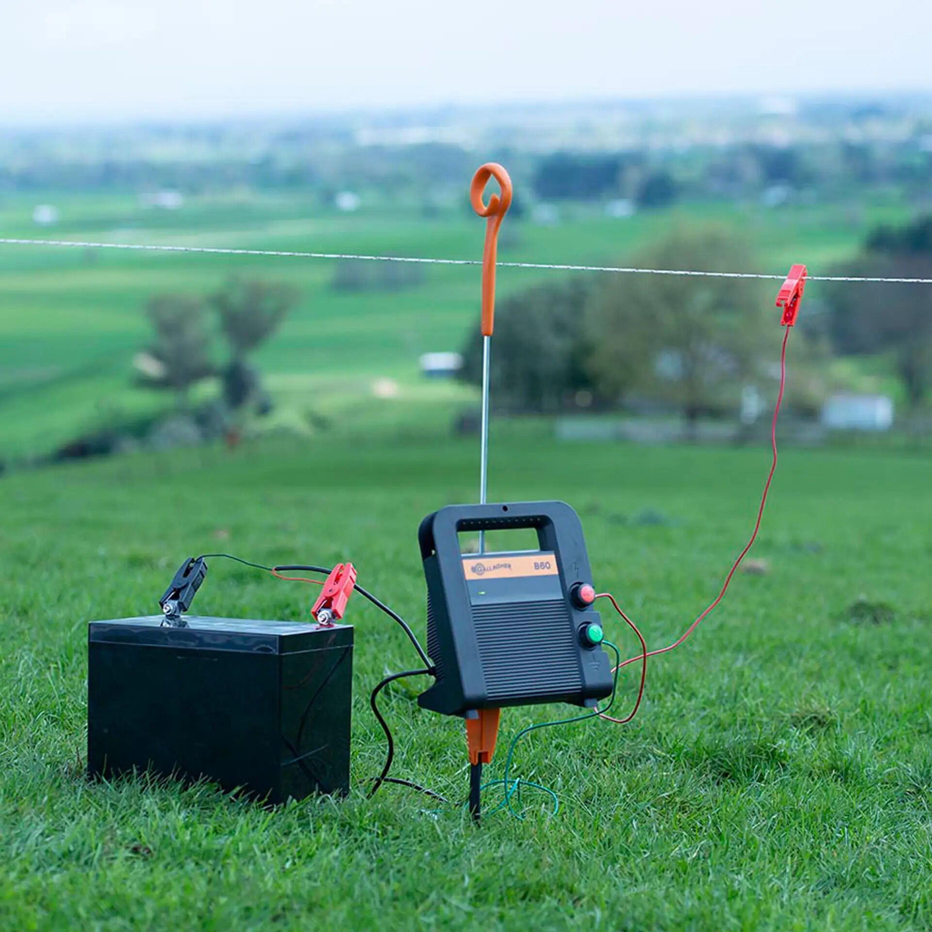 Gallagher B60 - Schrikdraadapparaten - 23 cm - 12V - 0.7 Joule - 22.5 cm