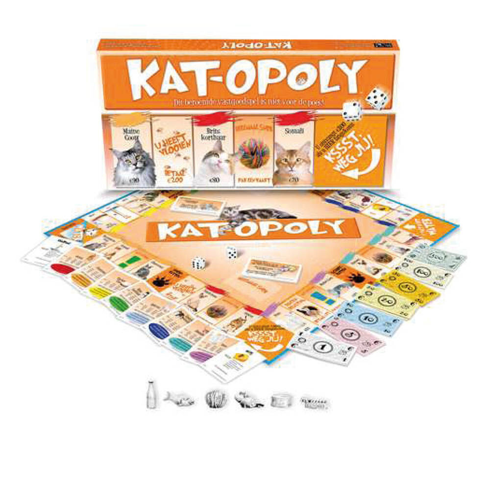 Late For The Sky Kat Opoly - Bordspel - Oranje