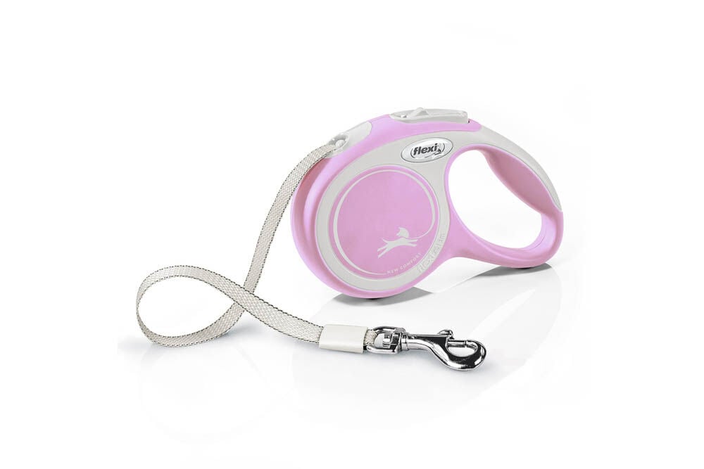 Flexi New Confort Tape - Rollijn - Hondenriem - roze - XS - 300 cm Flexi New Confort Tape - Rollijn - Hondenriem - roze - XS - 300 cm
