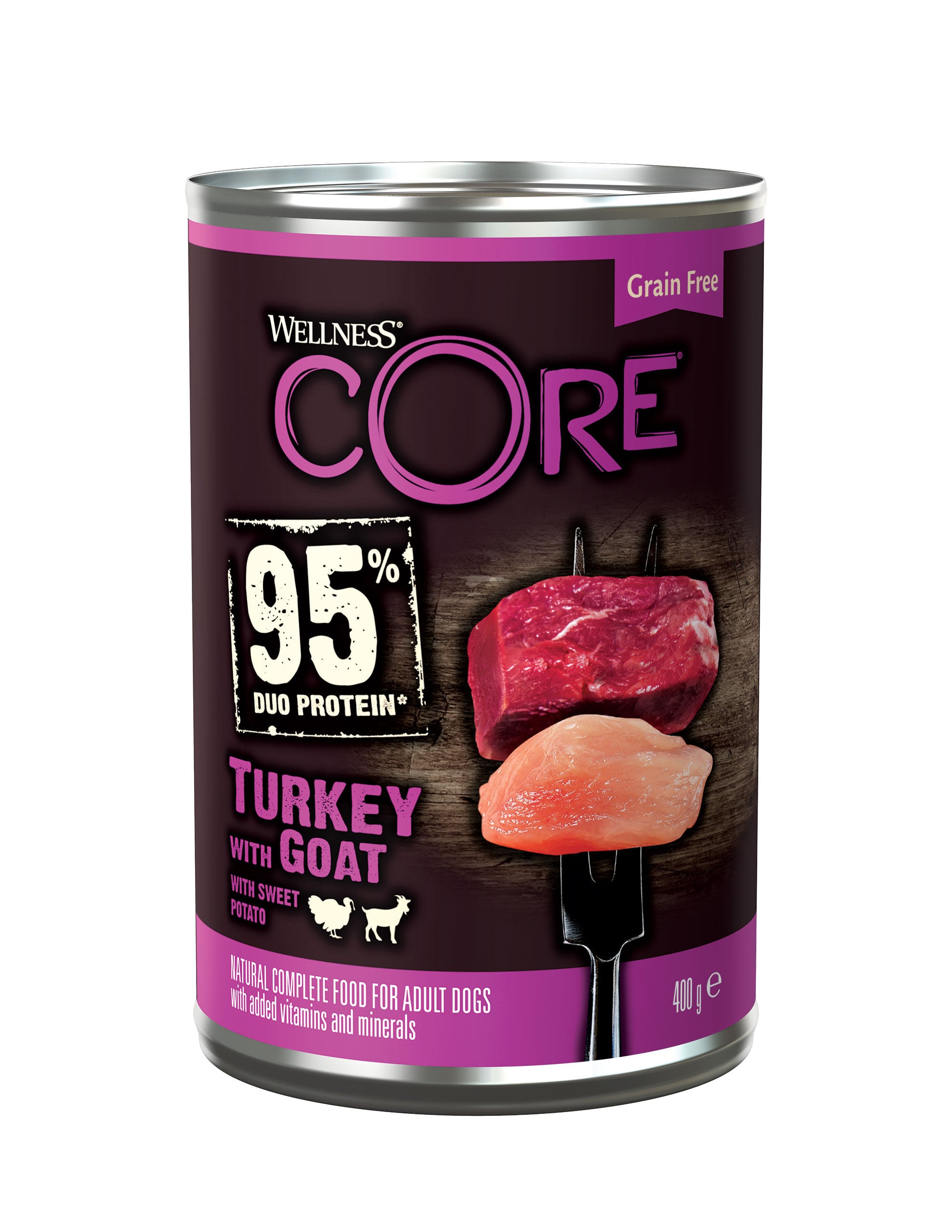 Wellness CORE Adult - Hondenvoer - 400 Gram - Kalkoen Geit Wellness CORE Adult - Hondenvoer - 400 Gram - Kalkoen Geit