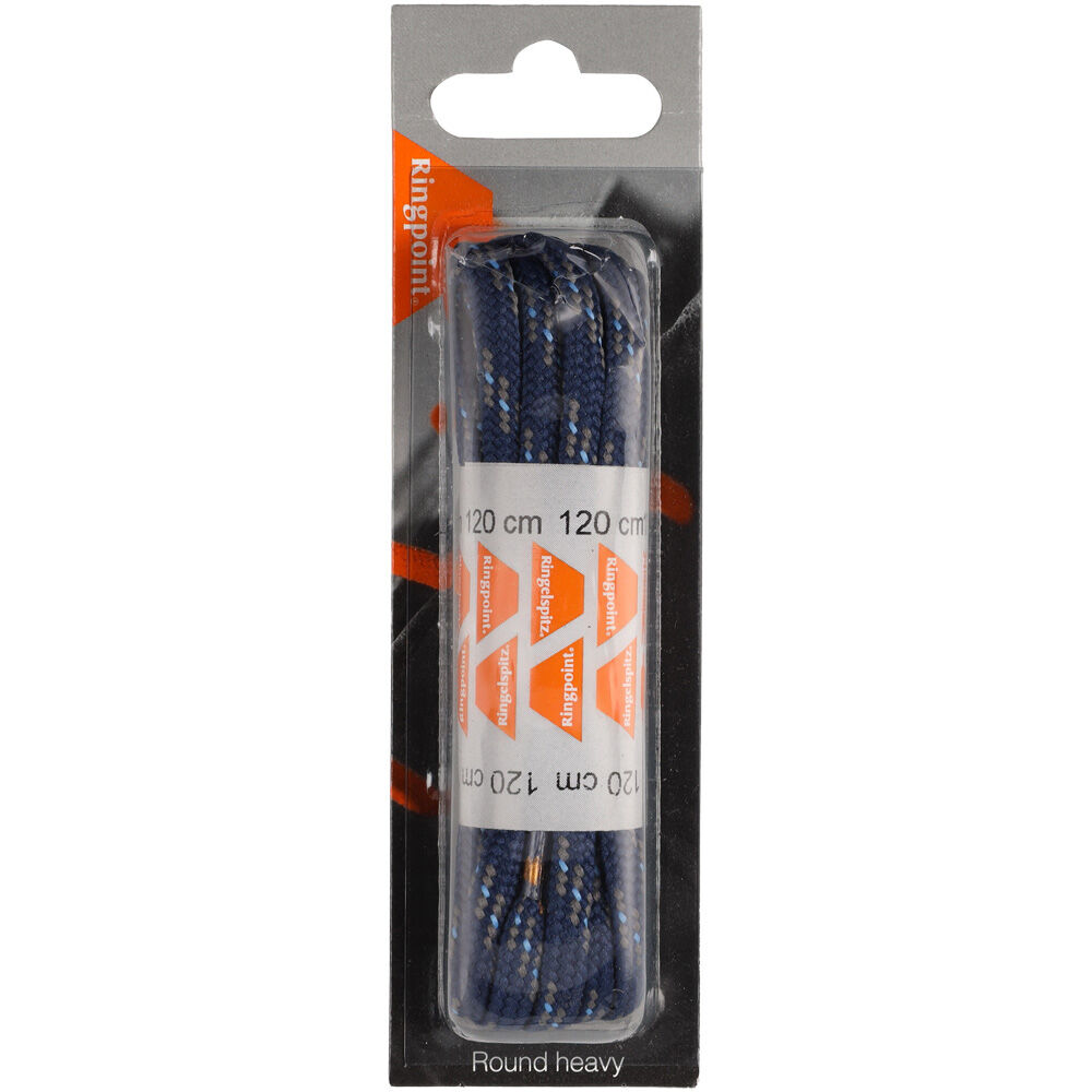 Ringpoint - Veters - 120 cm - Blauw/Grijs Ringpoint - Veters - 120 cm - Blauw/Grijs