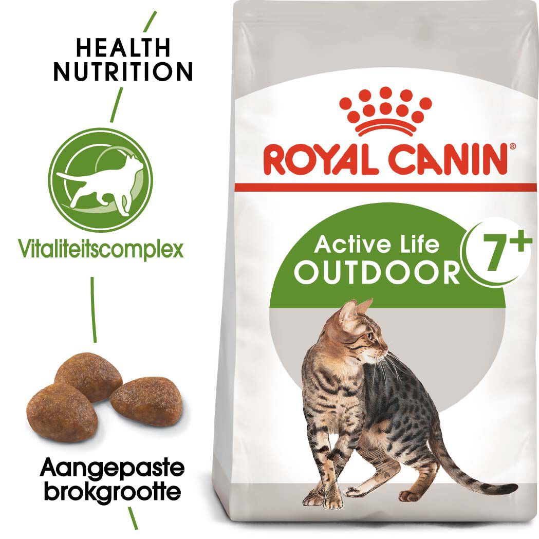 Royal Canin Outdoor 7+ - Kattenvoer - 2 Kilogram - Gevogelte