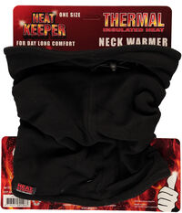 Heatkeeper Fleece - nekwarmer - Zwart