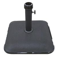 Lesli Living  - Parasolvoet - 25kg - Antraciet - 6x4x2 cm