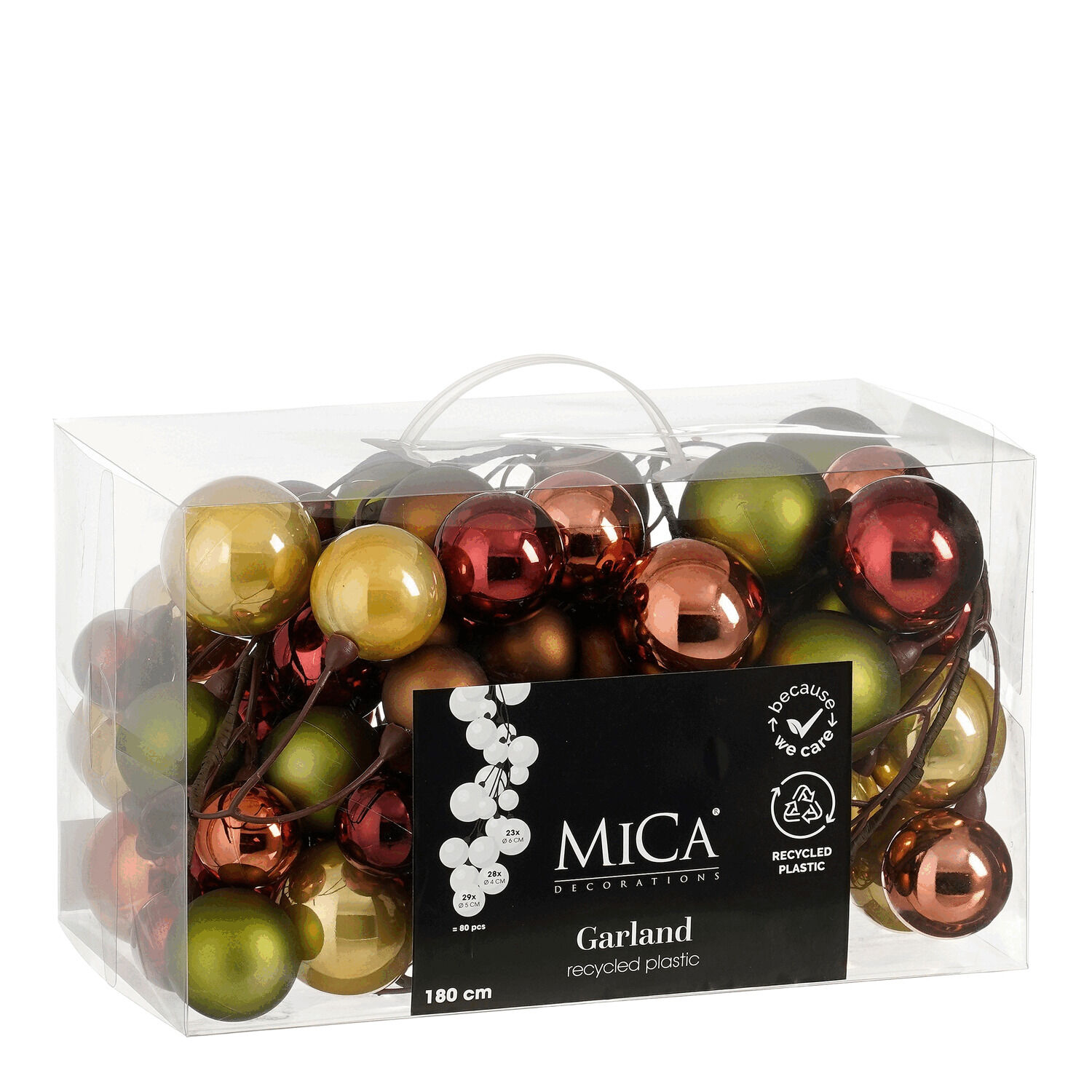 Mica Decorations - Kerstslinger Mica Decorations - Kerstslinger