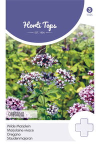 Hortitops Marjolein Origanum vulgare (Oregano)/Rosebloeiend/O.Vulgare - Kruidenzaden