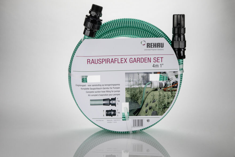 Rehau Rauspiraflex Garden Set - Zuigslangset - 4 m