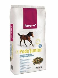 Pavo Podo®Junior Paardenmuesli - Specialiteit - 15 Kilogram - Zak