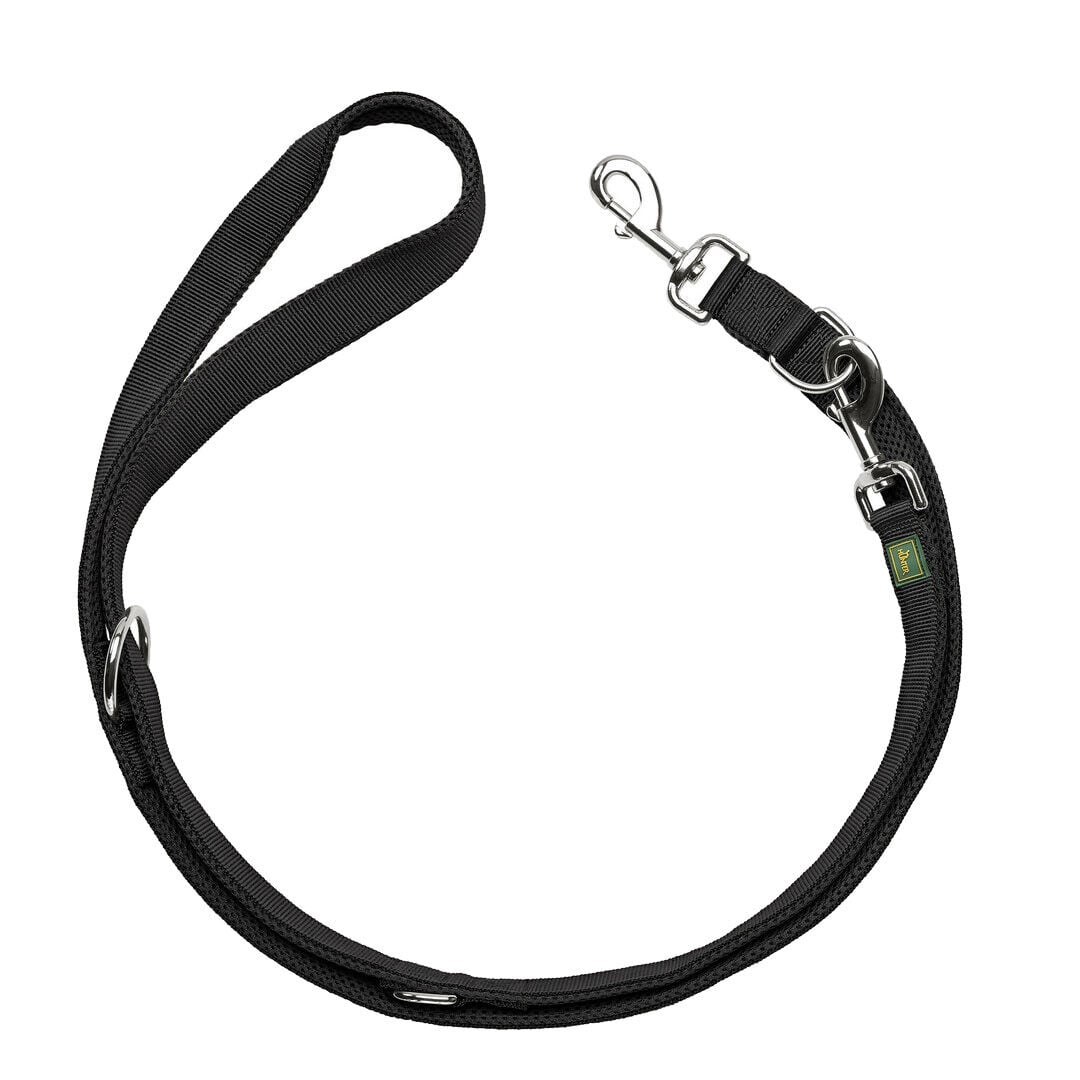 Hunter Divo Up lijn - Hondenriem - Zwart - 1.5 cm - 200 cm Hunter Divo Up lijn - Hondenriem - Zwart - 1.5 cm - 200 cm