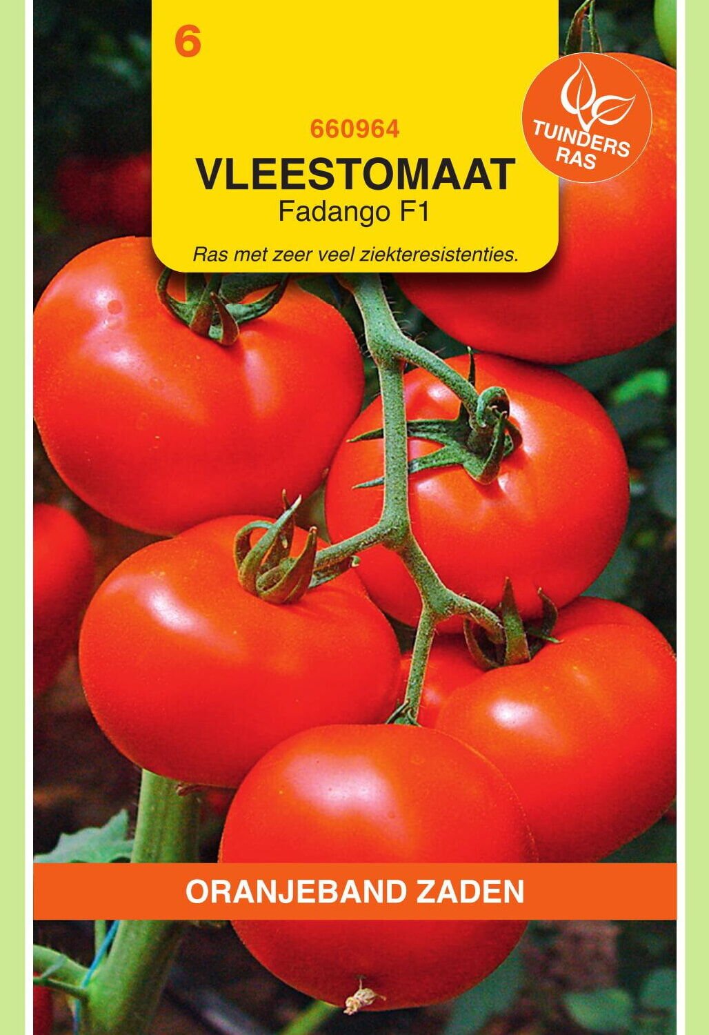 Oranjeband zaden Tomaat Fadango F1 - Groentezaden