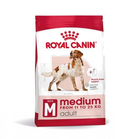 Royal Canin Medium Adult - Hondenvoer - 12 Kilogram - gevogelte