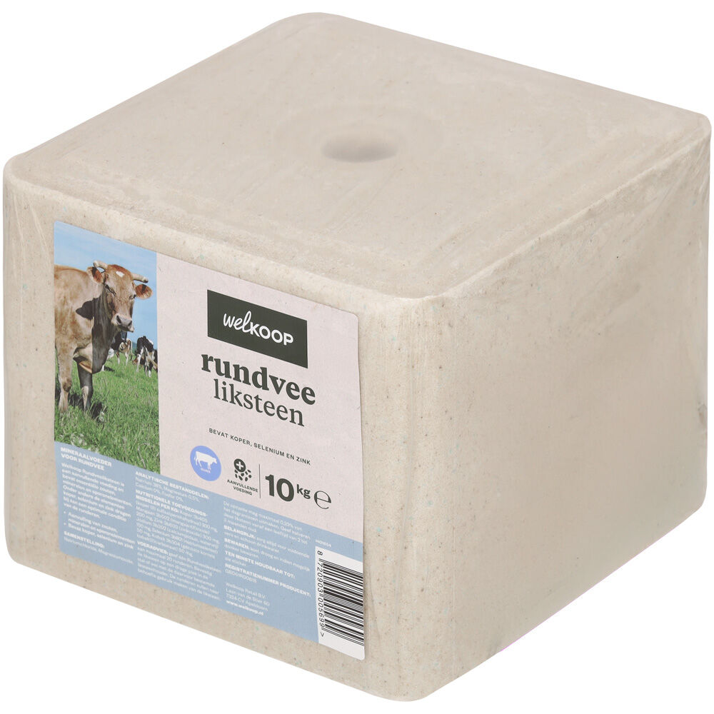 Welkoop Rundvee - Liksteen - 10 Kilogram