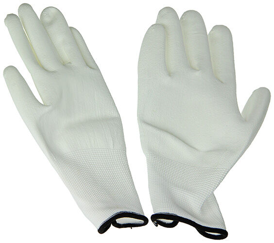 SAM Schildershandschoenen PU - Handschoenen XL - 35x14x4 cm - Wit - 2.7 cm