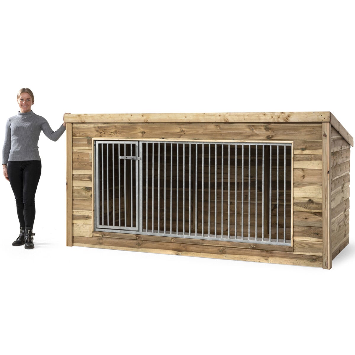 Voldux Luna  - Hondenkennel - 132x130x260 cm