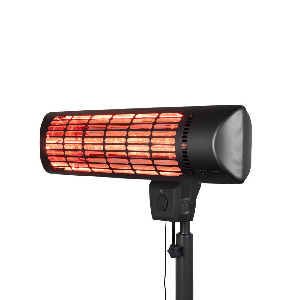 Eurom Q-Time Golden 1800 S - Staande terrasverwarmer - Grijs - 1800 W