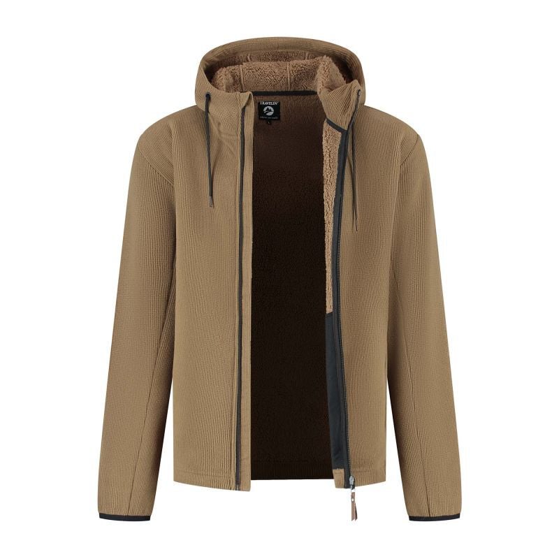 Travelin Karlson - Fleecevest - Bruin - M