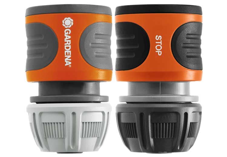 Gardena 13 mm (1/2") – 15 mm (5/8") - Slang aansluitset Gardena 13 mm (1/2") – 15 mm (5/8") - Slang aansluitset