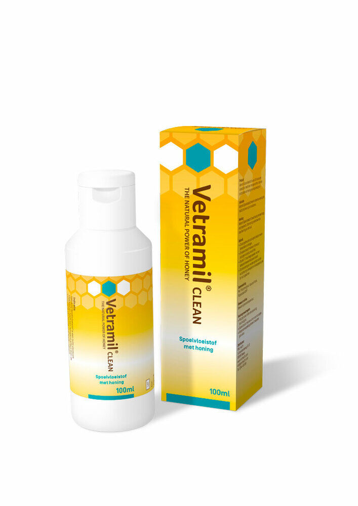 Vetramil Clean - Wondverzorging - 100 Milliliter Vetramil Clean - Wondverzorging - 100 Milliliter