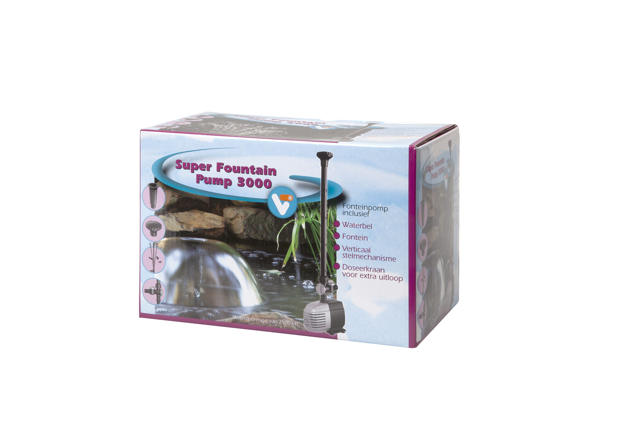 VT Superfountain pomp 3000 - Fonteinpomp - 45 W