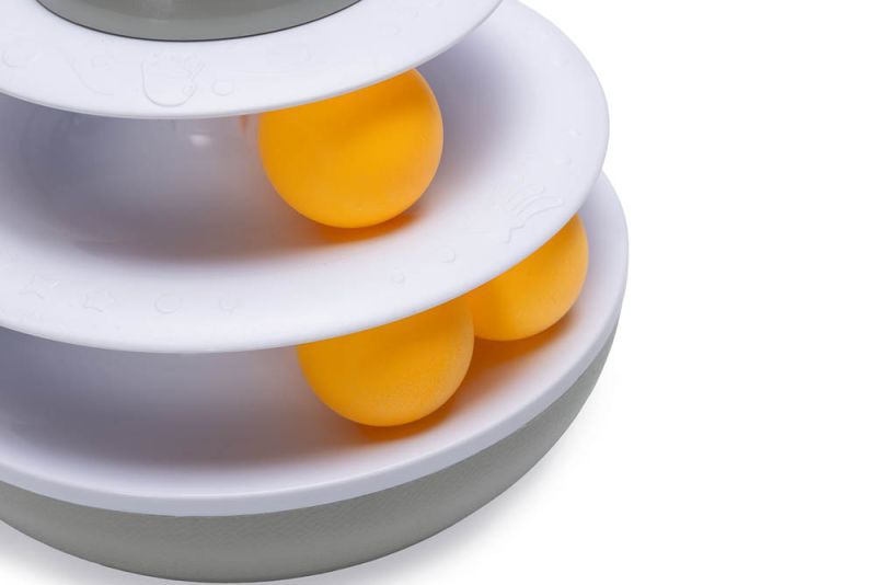 Beeztees Sapi - Kattenspeeltje - Grijs