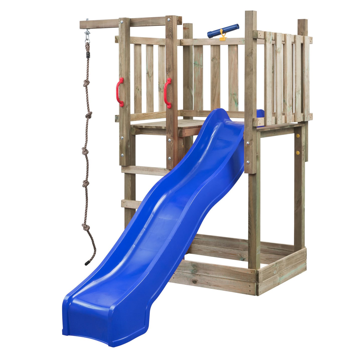 SwingKing Mario - Speeltoren - donkergroen - Hout SwingKing Mario - Speeltoren - donkergroen - Hout